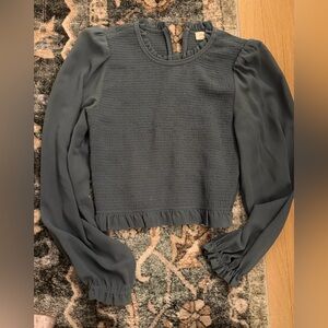 Wilfred Smocked Blouse